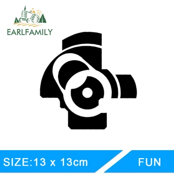 

EARLFAMILY 13cm X 13cm (2x) AK47 Kalashnikov AKS-74U Bolt Adhesive Vinyl Art Car Stickers AK-47 Die Car Styling Assessoires