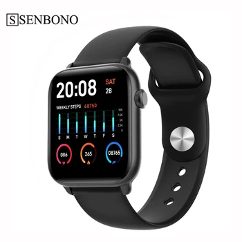 

SENBONO KW37 Women Smart Watch Men IP68 Waterproof Heart Rate monitor Smartwatch For Android IOS Apple Watch PK P8 B57
