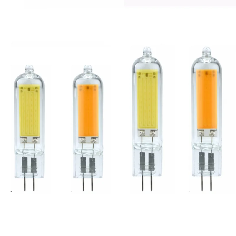 Glass LED G4 COB Bulb 6W AC220V 6W 9W 12W LED G4 Lamp Crystal LED Light  Bulb Lampada Lampara Bombilla Ampoule LED G4