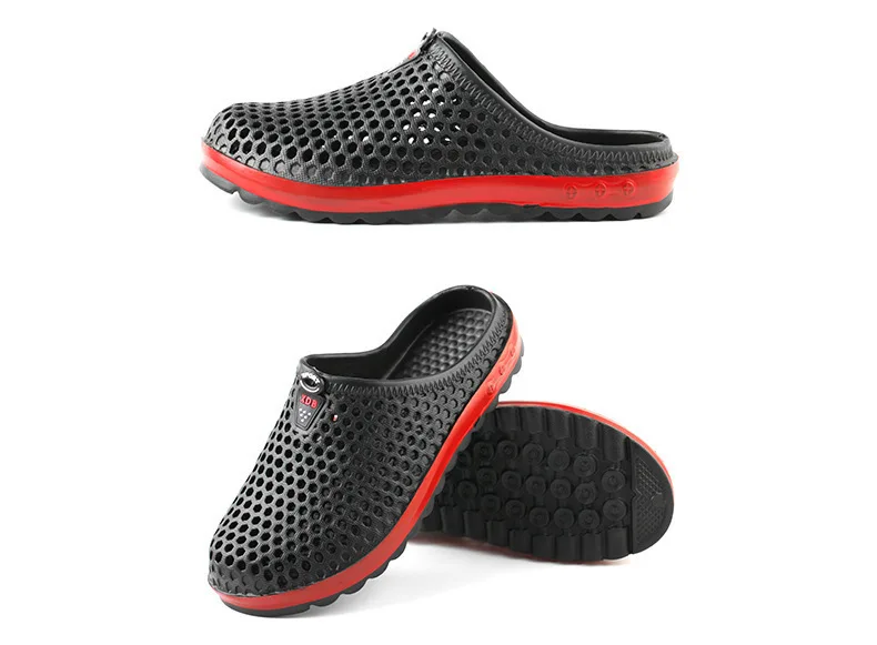 Men Slippers 2021 Summer Clogs Unisex Beach Slipper Lightweight EVA Couple Flip Flops Quick Dry Garden Shoes Lovers Pool Sandals