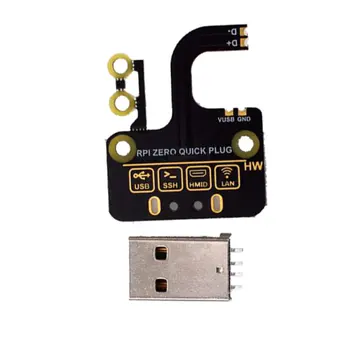 

USB Adapter Board for Raspberry Pi Zero Zero W Zero WH USB Expansion Board USB Type-a Connector No Data Line Required