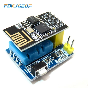 

ESP8266 ESP-01 ESP-01S DHT11 Temperature Humidity Sensor Module ESP8266 WIFI NodeMCU Smart Home IOT DIY Kit