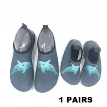 Детские кроссовки; пляжная обувь; детская обувь для плавания с принтом; спортивная обувь; быстросохнущая обувь для родителей