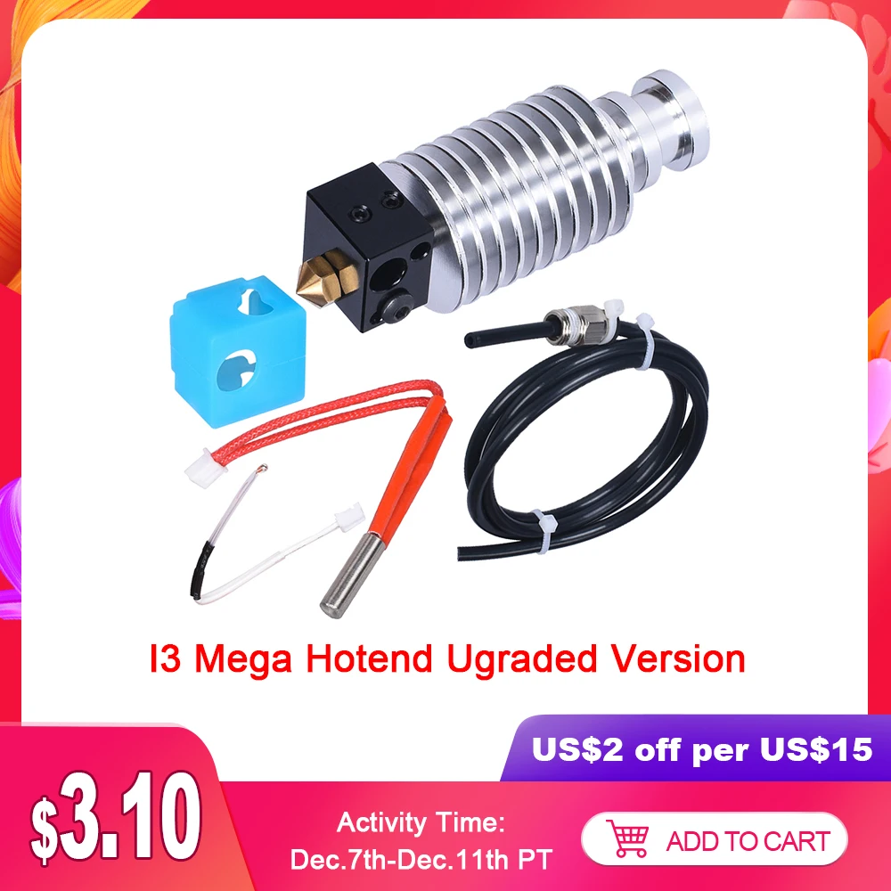 HUANRUOBAIHUO 4max Pro Kit Hotend Actualizaci/ón V5 J-Cabeza for la Impresora ANYCUBIC 4max Pro 3D 3D Accesorios Extrusoras de la Impresora Size : 4max Pro