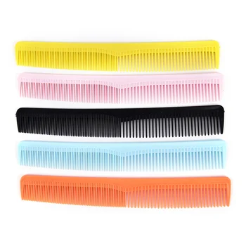 

Useful Hot Sale 5pcs 17x2.5cm Color Random Hair Comb Salon Barber Comb Brushes Anti-static Hairbrush Hair Care Styling Tool Set