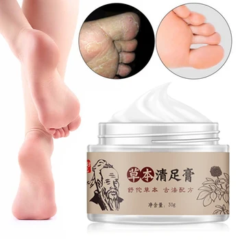 

High Quality Herbal Anti-Drying Crack Foot Cream Effective Anti Fungal Moisturizing Foot Skin Care