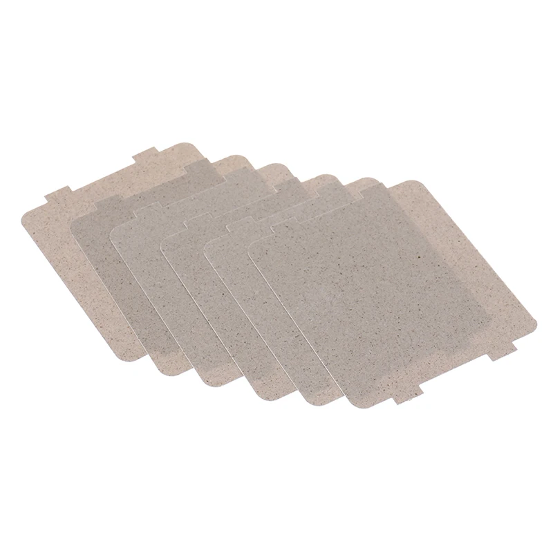 Mica Plates Sheets for Microwave Oven Replacement Part 11.8cm*10cm Universal Kitchen Accessories 5pcs