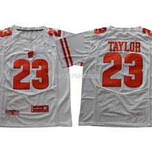 Новое поступление высокое качество NCAA Висконсин Badgers#23 колледж футболка ограниченной серии Майки S-XXXL