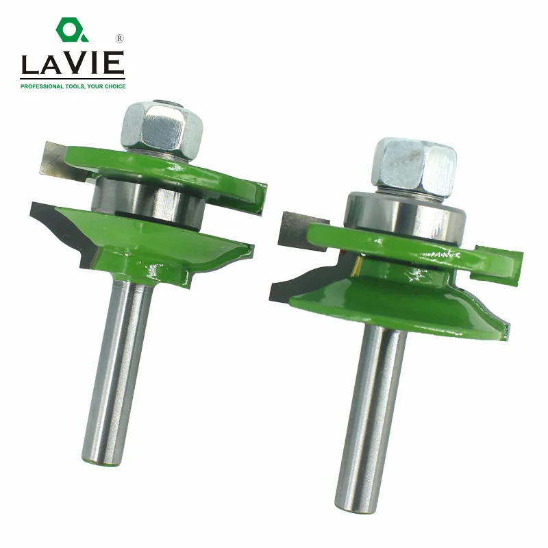 LAVIE 2 шт 8 мм Stile& Rail Set-Ogee Набор бит Tenon нож деревообрабатывающий резак карбид вольфрама фрезы для дерева MC02027