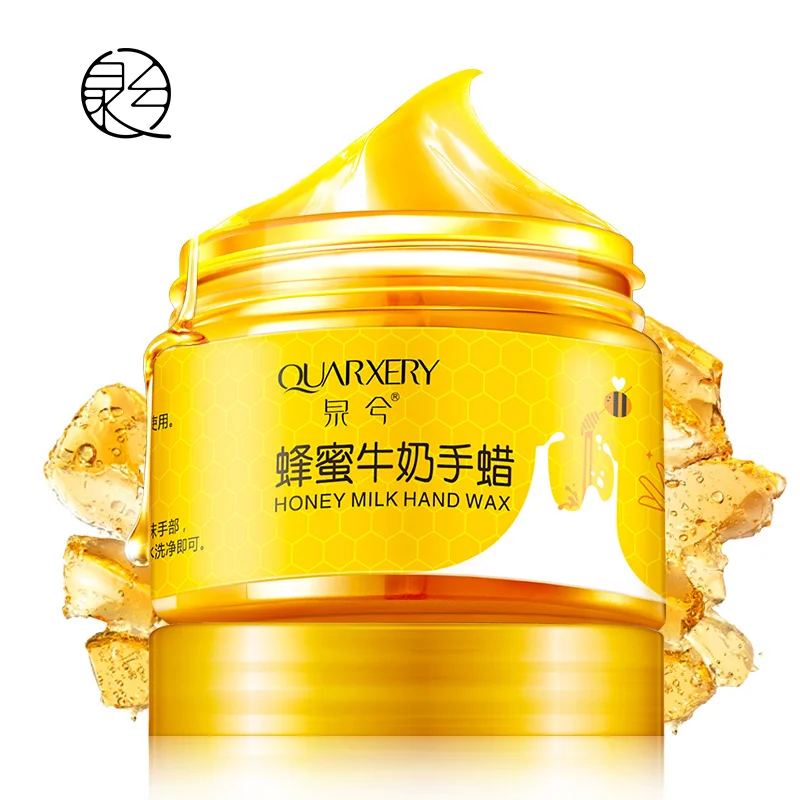 

Quarxerty Super Moist skin Honey Extract and Milk Exfoliating Hand Wax for hand