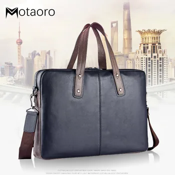 

Handbag Male Genuine Leather Laptop Bags 14 And 15 Inch Male Business Affairs Briefcase Computer Men Bag Bolso Hombre Maletas