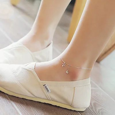 925 Silver Anklets For Women Elegant CZ Crystal Pendant Anklet Sexy Bracelet Foot Jewelry Best Gift Star Anklets Jewellry 925 Silver Anklets For Women Elegant CZ Crystal Pendant Anklet Sexy Bracelet Foot Jewelry Best Gift Star Anklets Jewellry