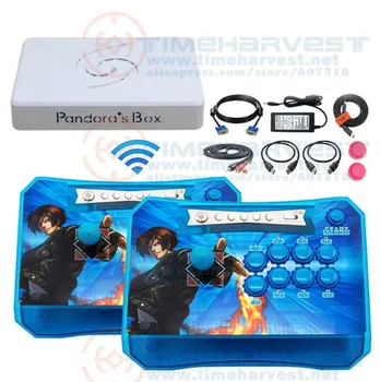

Pandora Box 9D 2500 in 1 4 Players wireless controller Set wireless arcade controller and gamepad 3d mortal kombat plug and play