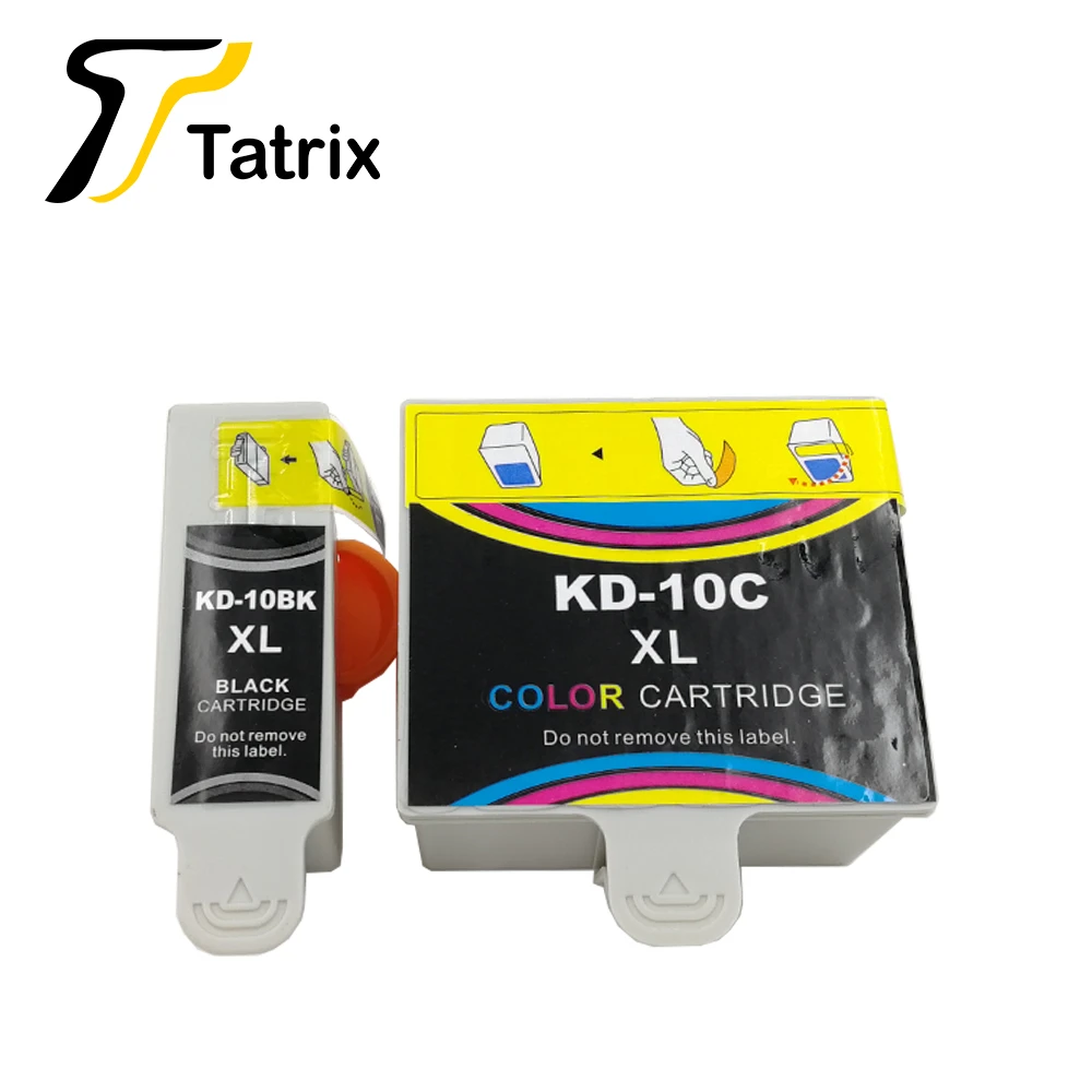 Aproximación Recoger hojas boca Cartuchos de tinta KD10 para impresora de inyección, compatibles con Kodak  ESP3/5/7/9/3250/5210/5250/7250/9250/ Office 6150 Hero 6,1/7,1/9,1|Cartuchos  de tinta| - AliExpress