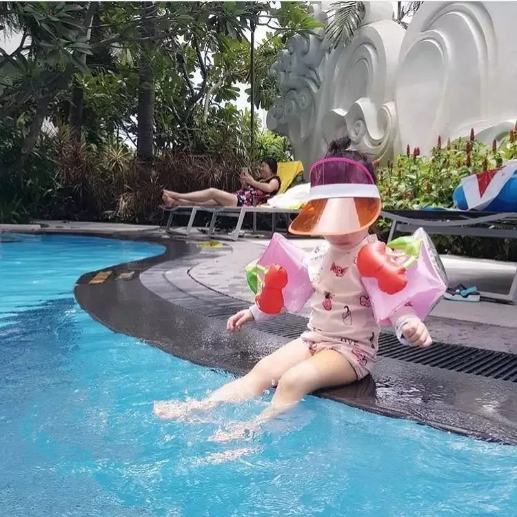 

Children's swimming aids ring ins flamingo crab sleeve ANNIMAL cute lovely arm ring pool Props teaching adult swim aids