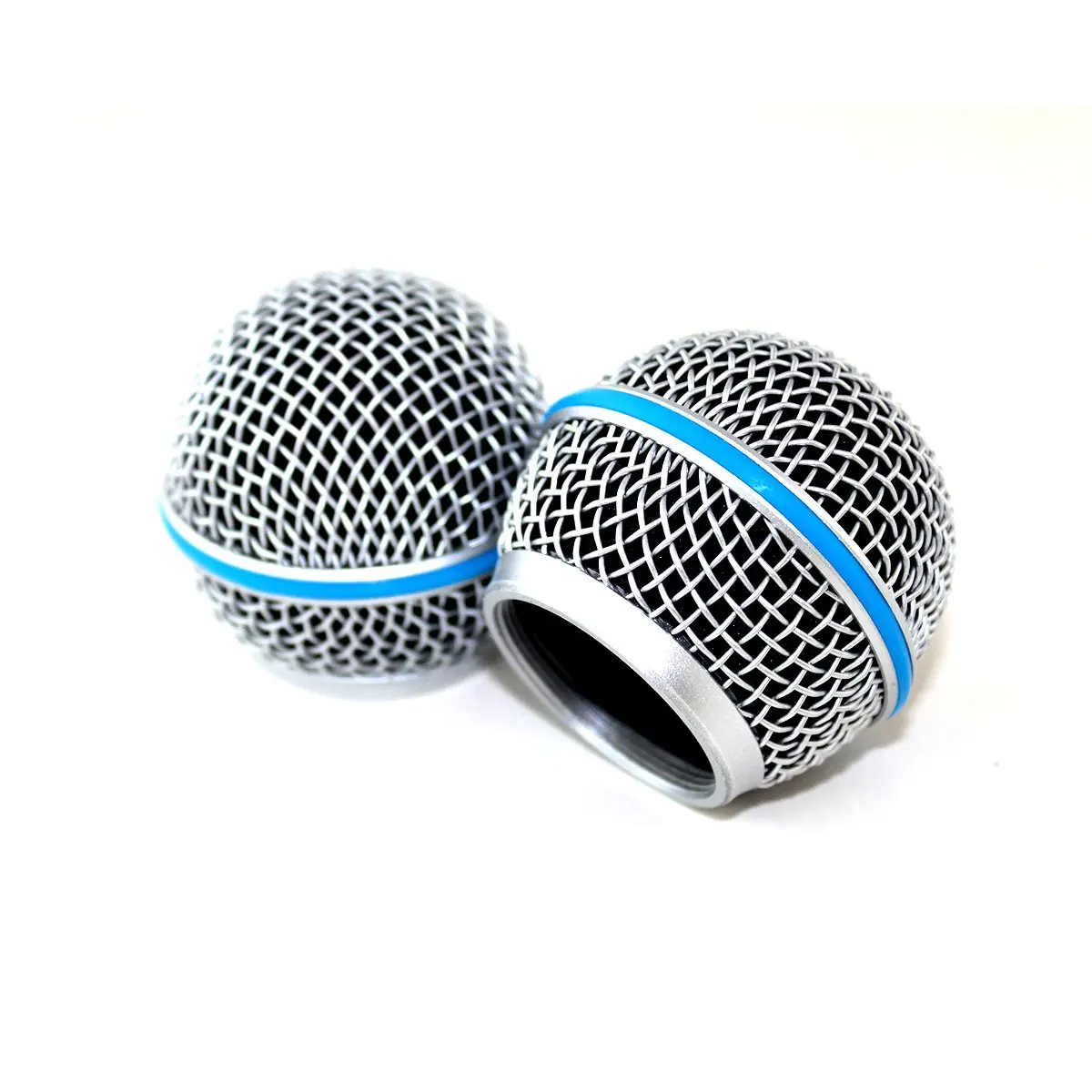 2pcs Microphone Grill Mic Grille Ball type for fit Beta SM 58 A Beta58A SM 58 Ball Head Mesh Free shipping