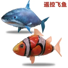 Воздушный шар с дистанционным управлением, Акула, рыба-клоун, птицы, Гелиевый шар, подвеска, дирижабль, самолет, электрическая Свадебная игрушка