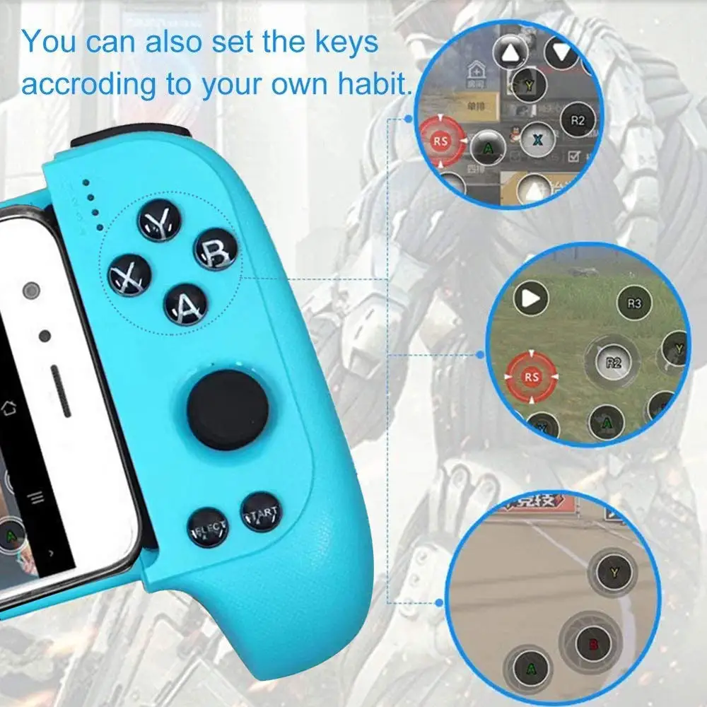  7007F Bluetooth wireless Gaming Phone Game Controller PUBG Control Game pad Joystick Gamepad Handle