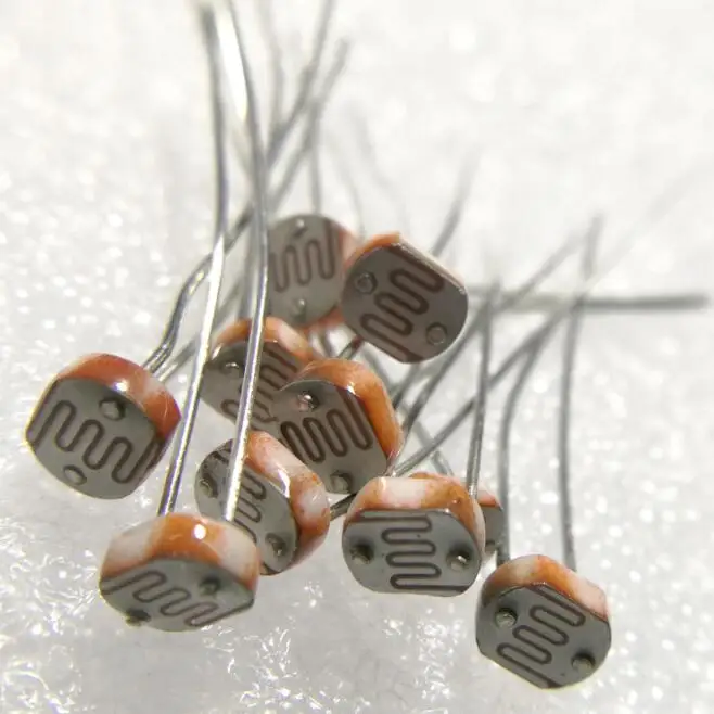 1000pcs/bag 7mm CDS light sensor LDR Photoresistance MJ7516 MJ7517 MJ7528 MJ7537 MJ7539