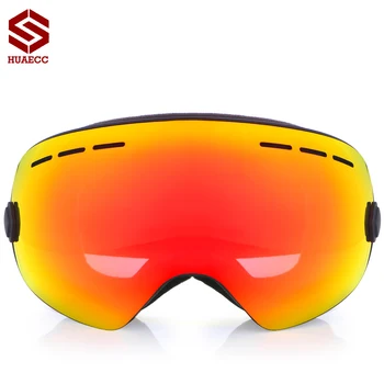 

Detachable Motorcycle Skiing Goggles Anti-fog Double lens 3 Layer Foam UV400 Outdoor Ski Snowboard Mask Moto Gafas Oculos