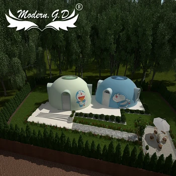 

Special Material Warmest Home Fairy Graffiti Christmas Dome House