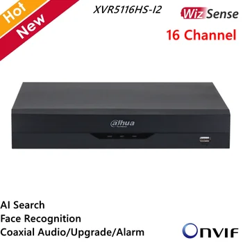 

Dahua 16CH XVR Recorder XVR5116HS-I2 16 Channel 5M-N/1080P Compact 1U WizSense Video Recorder H.265+ AI Search Face Recognition