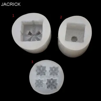 

Epoxy Resin Candle Silicone Mold Christmas Gift Box Soap Resin Casting Making Navidad