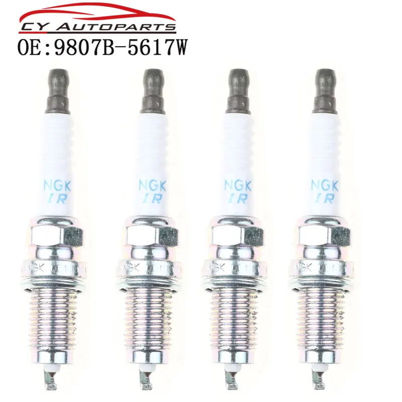 4 шт. Иридиевые свечи зажигания для Honda Accord CR-V Acura RSX 9807B-5617W 9807B5617W IZFR6K-11S IZFR6K11S IZFR6K11NS |