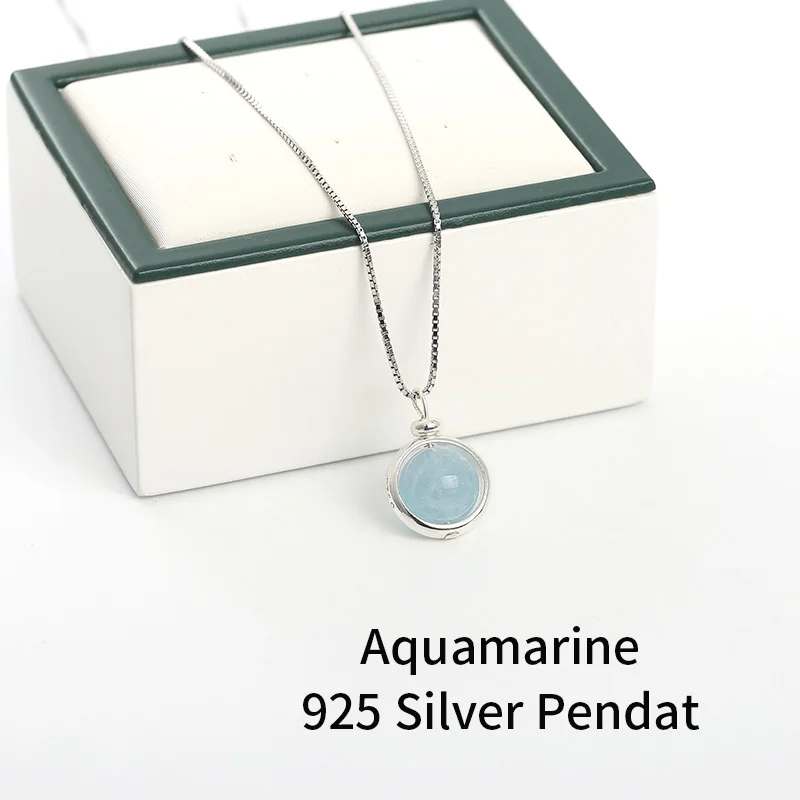 Aquamarine JD Ассорти натуральный камень круглая подвеска-маятник кристалл клубника кварц Чакра Исцеление Рейки бусины и - Окраска металла: Aquamarine