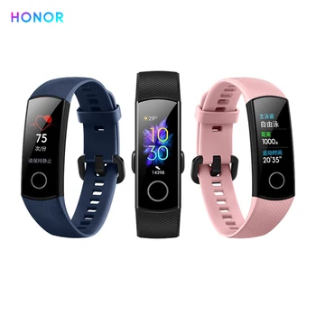 

Original Honor Band 5 Globle Version Smart Wirstband Fitness Bracelet Tracker Pedometer Heart Rate Sleep Monitor Waterproof Band