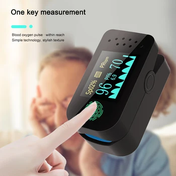 

Finger Pulse Oximeter Blood Oxygen Monitor Oxygen Saturation Monitor Oximeter Heart Rate Monitor Without Battery Fast Shipping