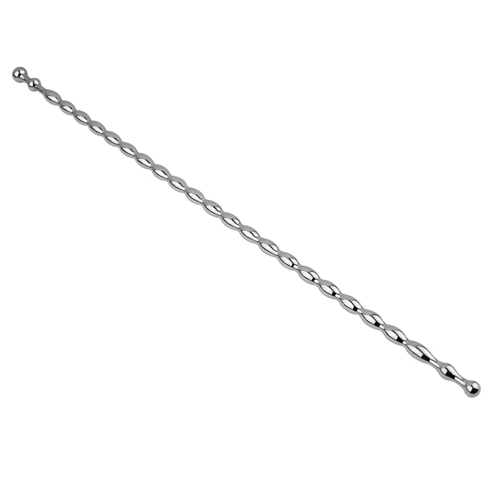 Dia 6mm Length 268mm stainless steel urethral plug penis probe insert metal dilator sex toys for men
