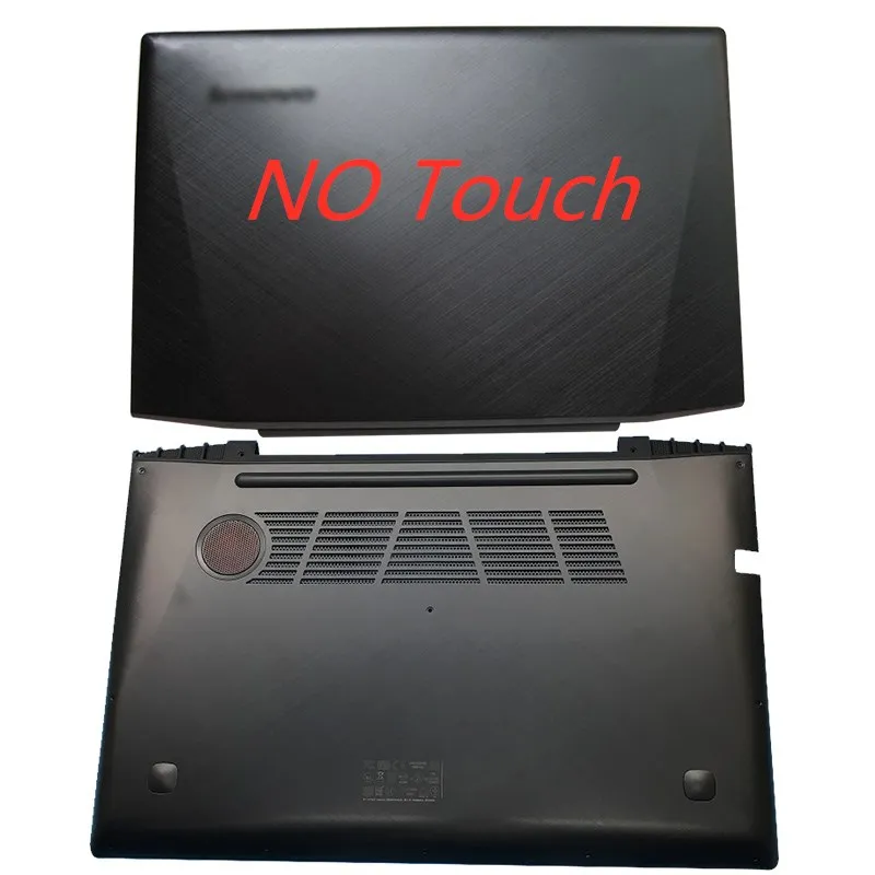 NO Touch AD Для lenovo Y50 Y50-70 Non Touch AM14R000400 с сенсорным AM14R000300 ноутбук ЖК задняя крышка/передняя рамка/петли/Упор для рук/нижний чехол - Цвет: NO Touch AD