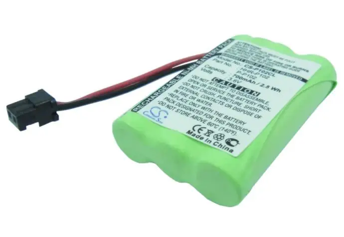 Cameron sino 700 мА/ч, батарея для GP GP60AAAH3BMS для цифрового фотоаппарата PANASONIC KX-TC1210 TC1220 TC1230 P-P102 HHR-P102 P-P102 Тип 22