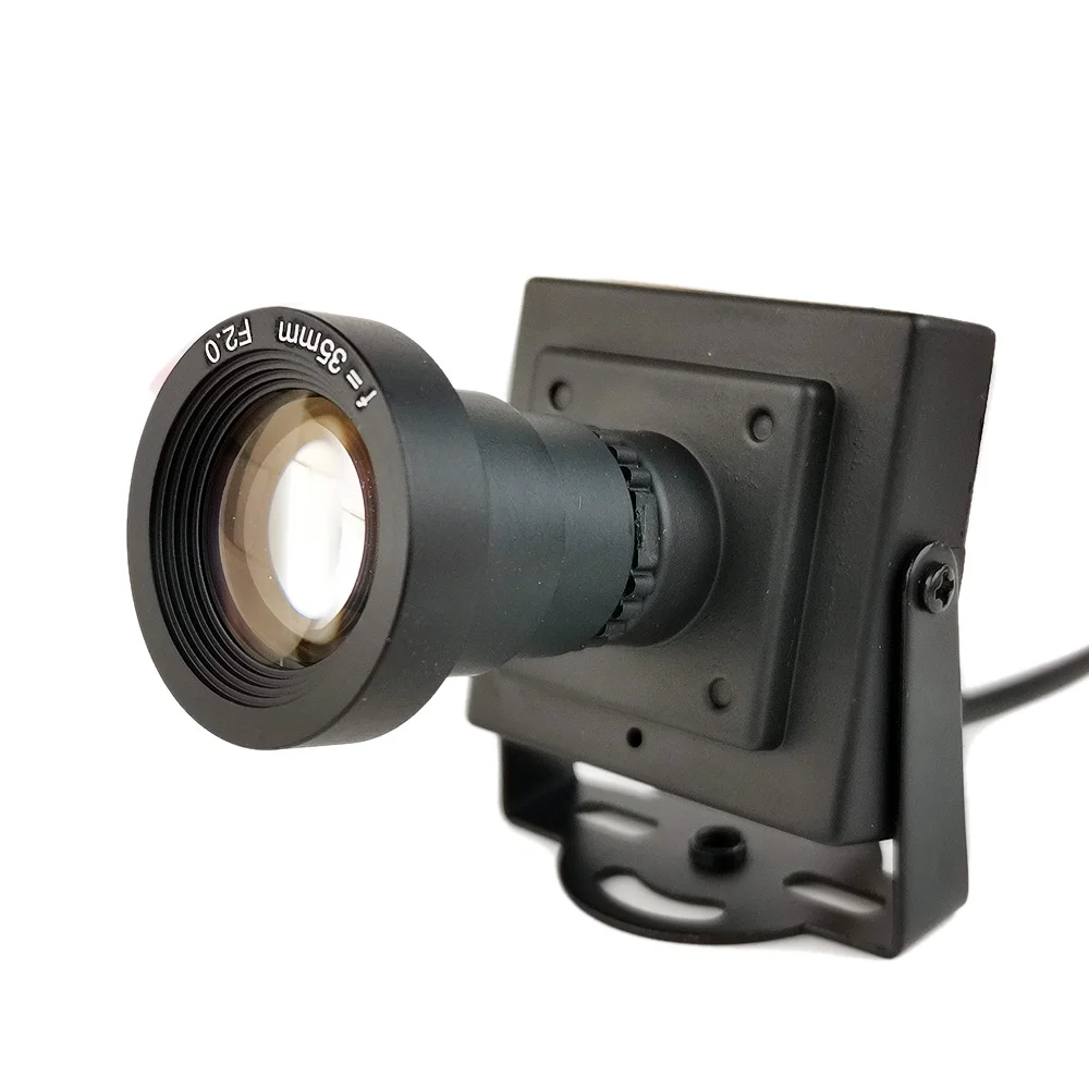 35mm Long Focal Length Lens 700TVL CCD Camera 1000TVL CCTV Security Box Color Mini Camera +RCA Adapter Car Overtaking Camer mini camera surveillance camera
