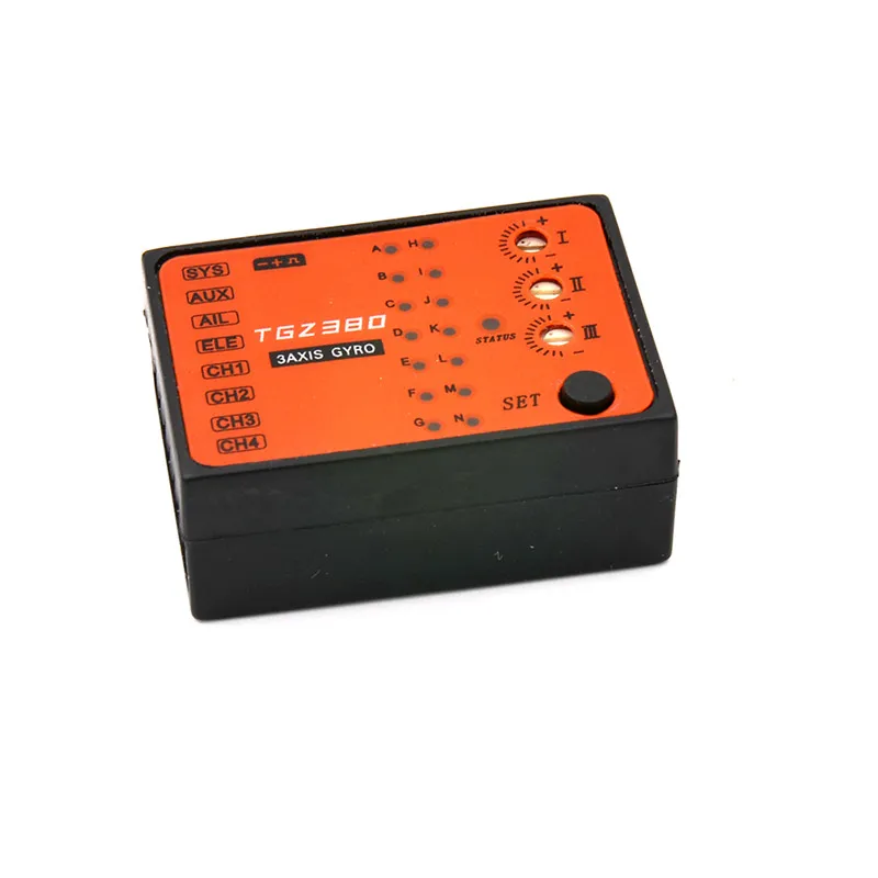 MB TGZ380 3 Axis Gyro Flybarless System для выравнивания TREX T-REX и т. д. 450 550 600 700 RC вертолет FBL DFC |