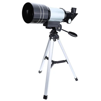 

F30070M Space Astronomical Travel Pro Reflector Telescope HD Optical With Tripod Monocular Hiking Portable 150X External Camping