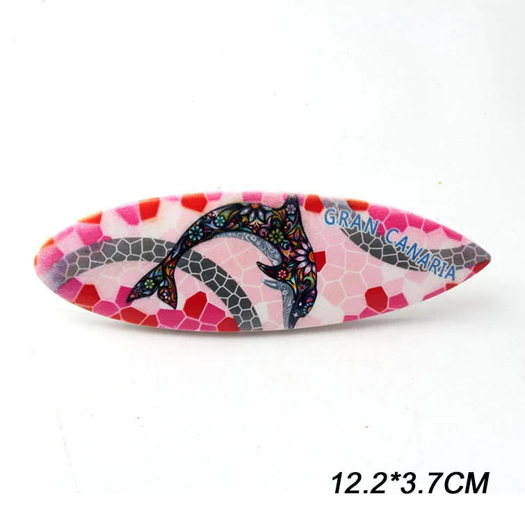 Резиновая магнитная доска для серфинга на холодильник Испания Фуэртевентура