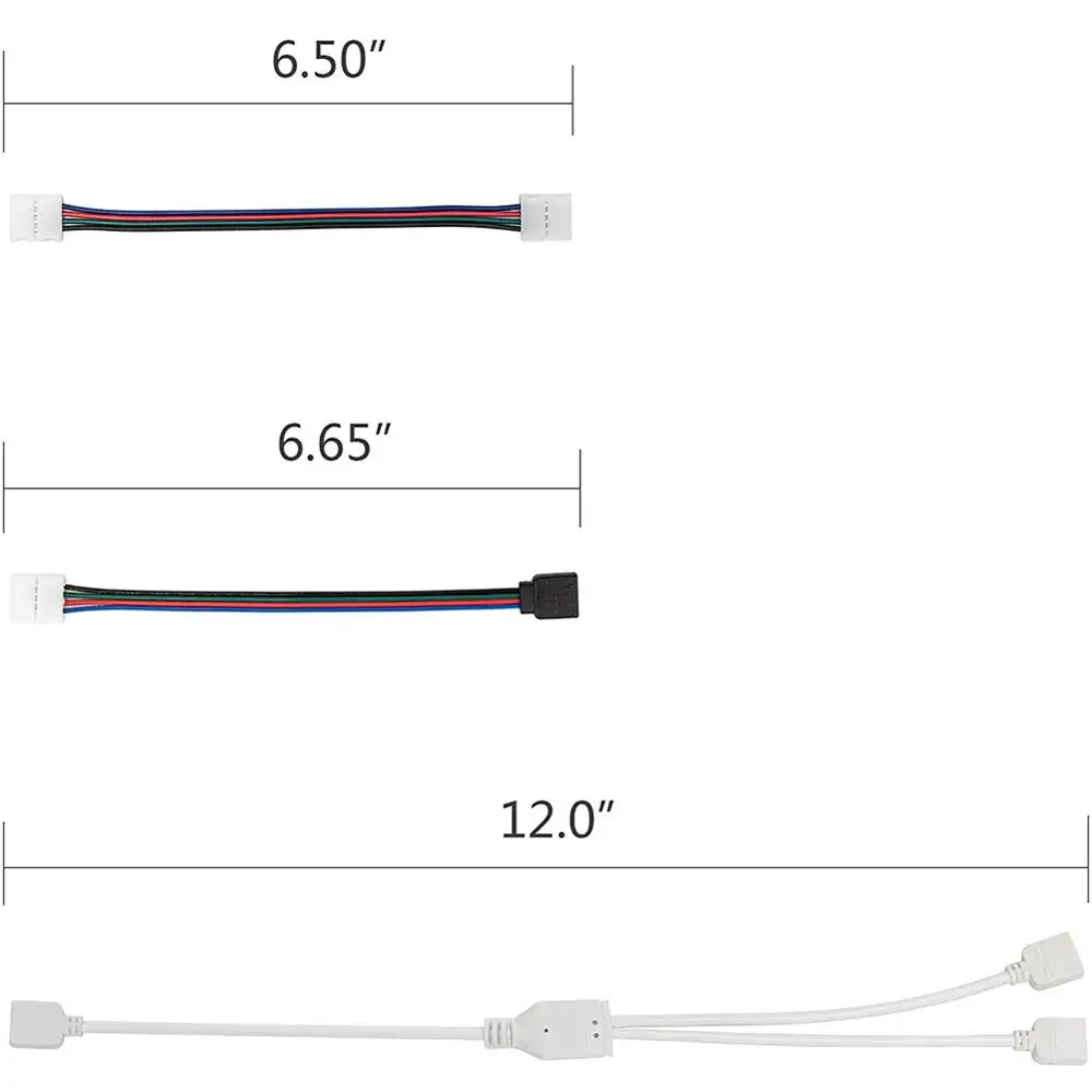 Качественный разъем 4 Pin код L T крест Форма PCB пайки Угловой Соединитель для RGB 5050