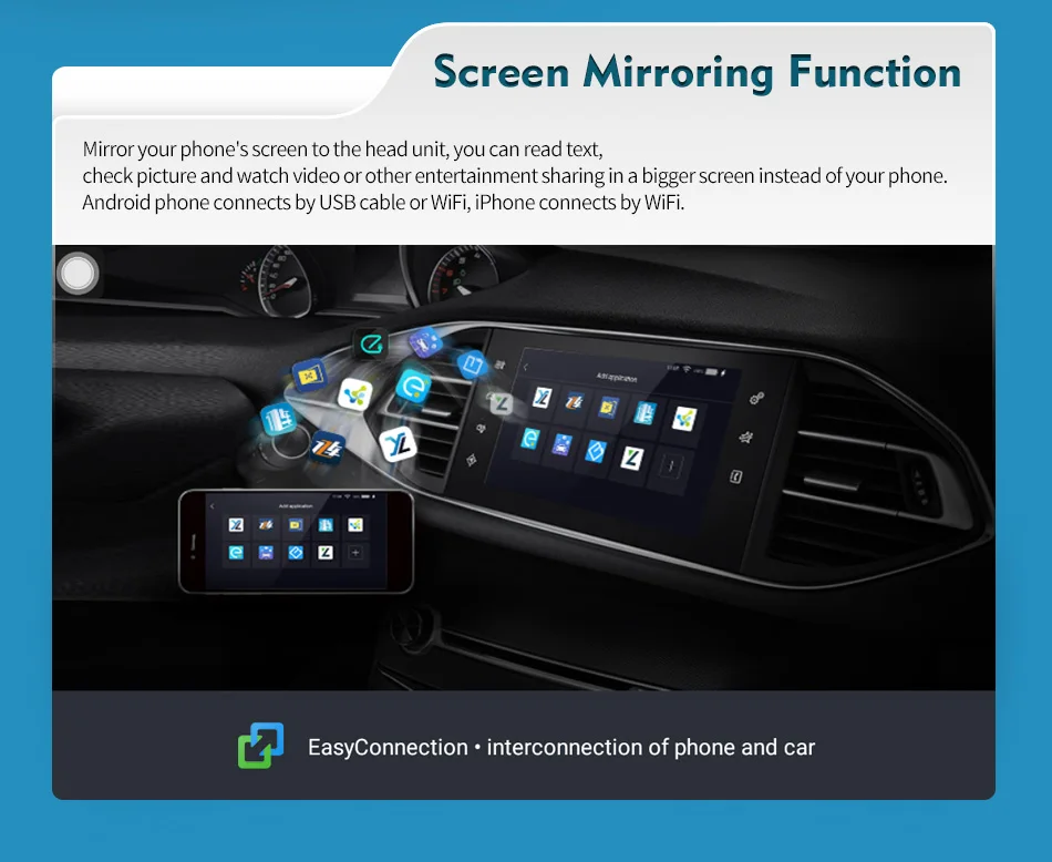 Excellent Andrid Car Radio Multimedia Player 2 din Car GPS Stereo for Toyota Camry Aurion 2007 2008 2009-2011 with Navigation Mirror Link 3