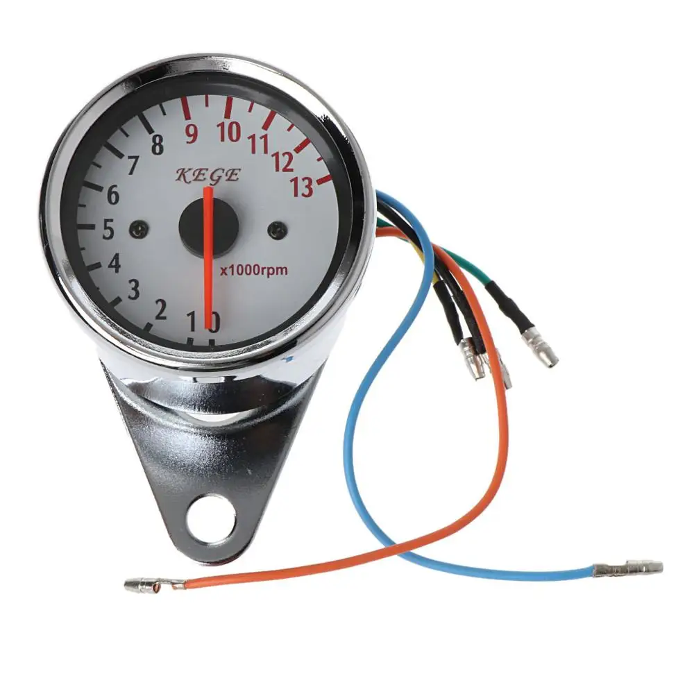 

U95"Universal Mechanica 13000RPM Scooter Analog Tachometer Gauge For Motorcycle