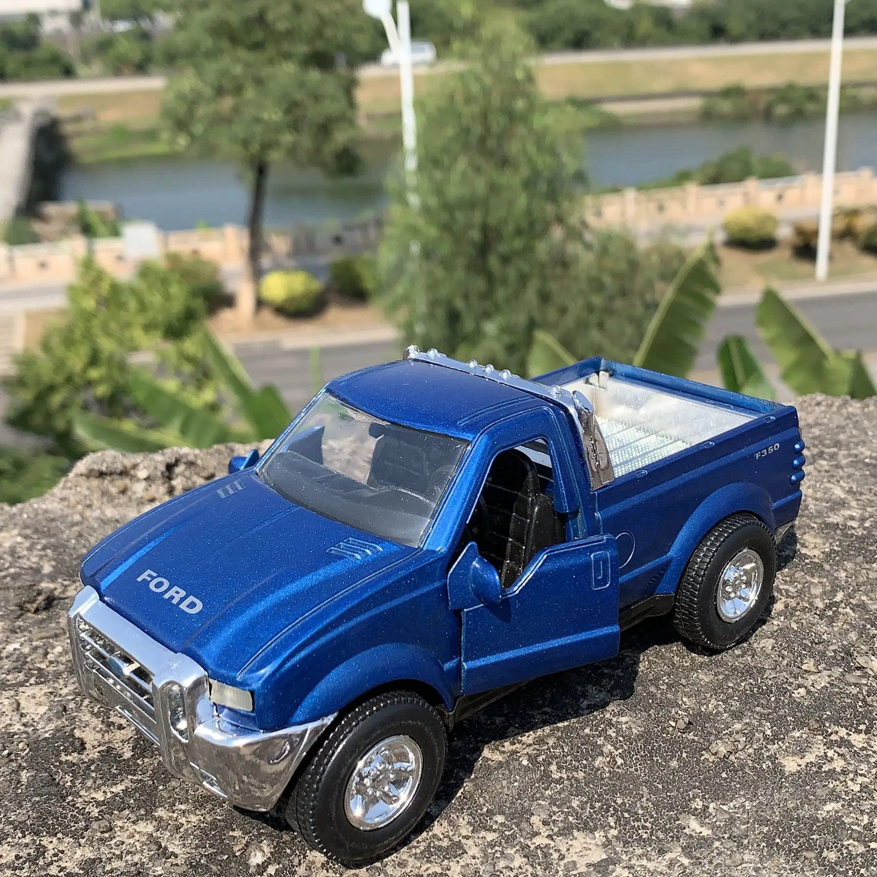 1:32 Пикап для Ford F350 сплав модель автомобиля 17 см в длину