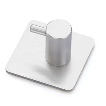 

Strong Self Adhesive Door Wall Hangers Hooks Suction Heavy Load Rack Cup Sucker for Kitchen Bathroom stainless Steel Hooks