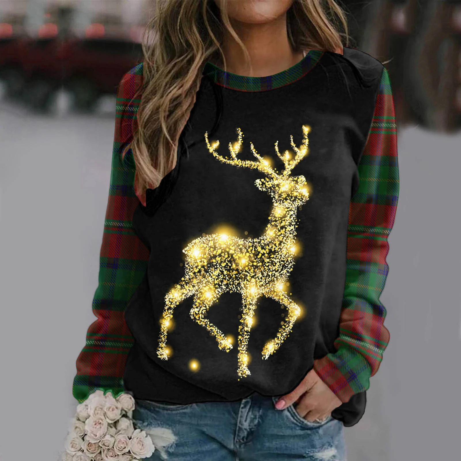 christmas sweatshirt for women