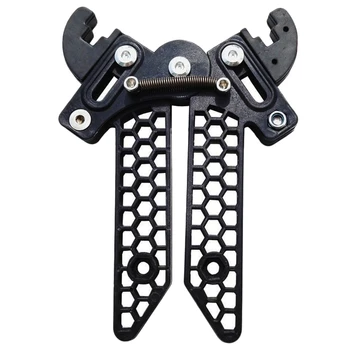 

Super sell-Adjustable Archery Bow Stand Adjustable Length Clamp Holder for Compound Bow