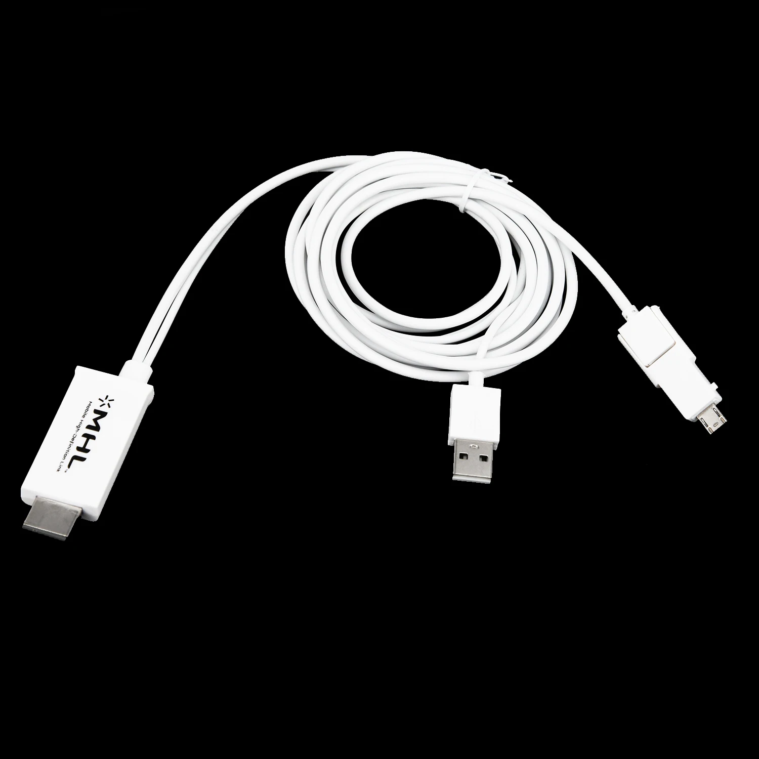 2,5 м 5Pin 11pin Micro-USB MHL к HDMI 1080P ТВ кабель адаптер для samsung htc Android сотовых телефонов разъем USB 2,0 для зарядки