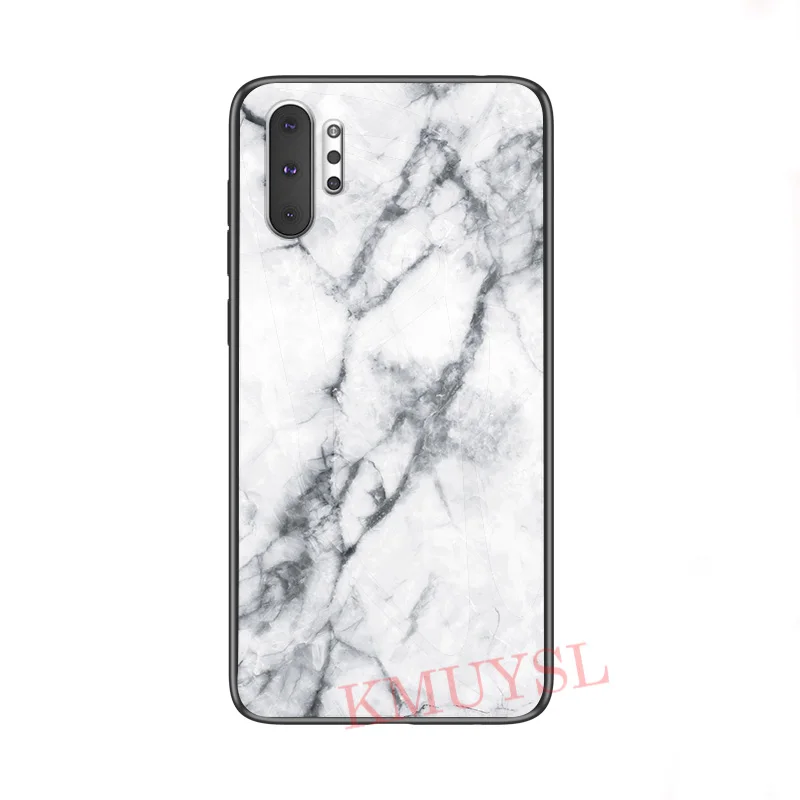 06 Мрамор Стекло чехол для samsung A50 A70 A60 A40 A30 A20E A10 Note10 9 8 S8 S9 S10 плюс 5G S10E Galaxy J4 J6Plus A7 чехол - Цвет: 06