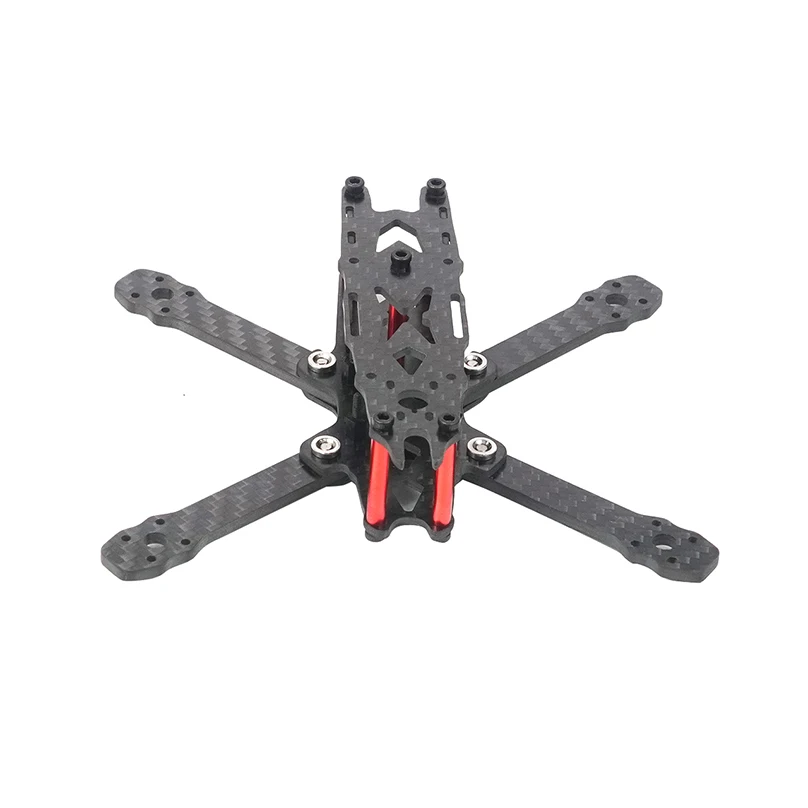 Комплект рамок Mini FPV FS135 135 мм Колесная база из углеродного волокна CF стойка для DIY