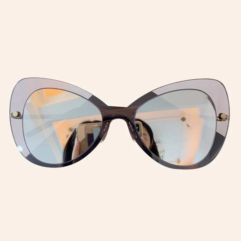 No.2 Sunglasses Винтажные сексуальные женские солнцезащитные очки кошачий глаз, женские брендовые дизайнерские новые модные зеркальные солнцезащитные очки, женские солнцезащитные очки Oculos de Sol - Цвет линз: No.2 Sunglasses