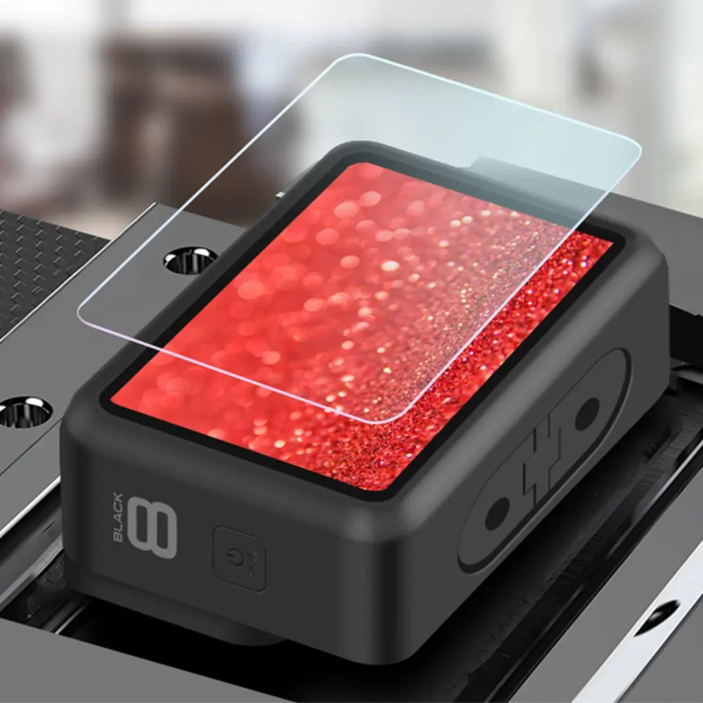 Экран Cover Protector прозрачный объектив камеры LCD Дисплей защитная пленка из закаленного стекла для GoPro HERO 8 черного цвета с видом от первого лица Камера